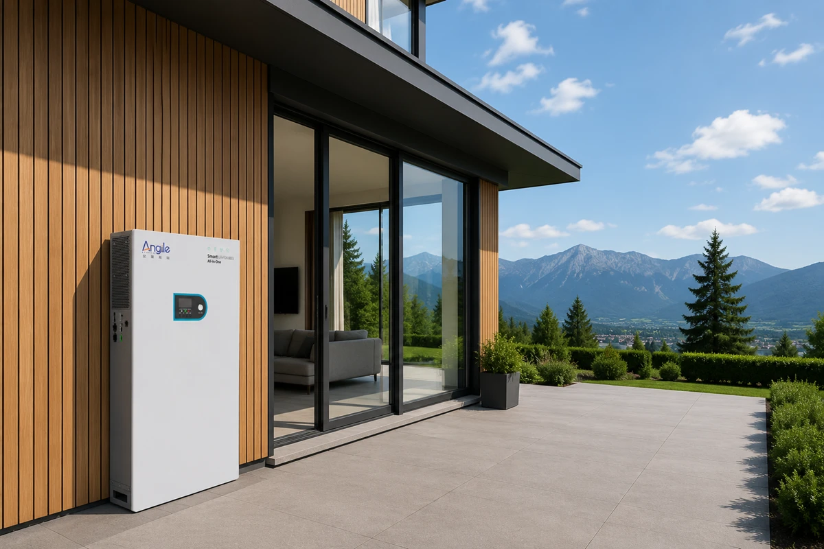 Sistema di accumulo energetico off-grid intelligente Angile